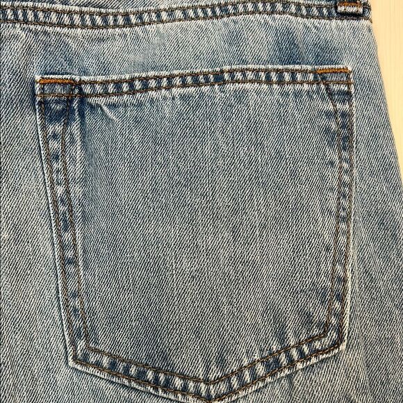 OLD NAVY Men's 36 X 34 Lightwash Medium Denim Blue Straight Jeans Classic - Picture 4 of 6